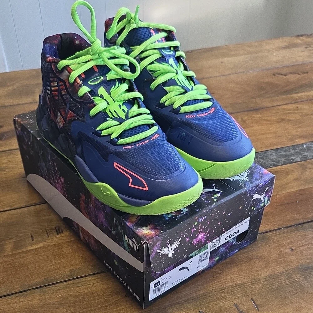 Puma MB.01 Galaxy LaMelo Ball Size 10.5 Men 376677-07 w/ OG Box Excellent
